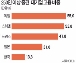 "대기업 되면 새 규제 76개…5조로 묶여있는 자산기준 높여야"