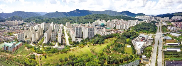 대전 유성구 은구비 도시숲 전경. 대전 유성구 제공 