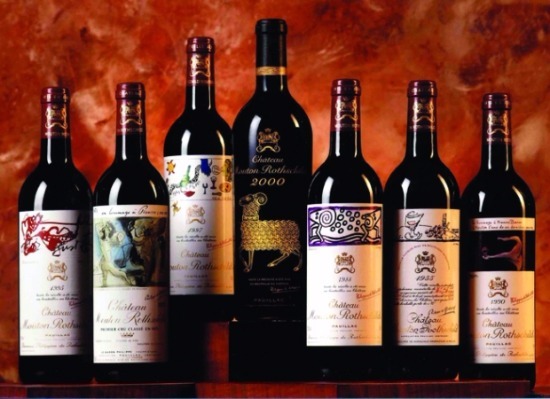프랑스 최고 와인 샤토 무통 로칠드는 세계적인 화가의 작품을 라벨에 사용한다. 연합뉴스
