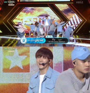 &#39;뮤직뱅크&#39; 갓세븐, 거침 없는 사랑 고백 &#39;플라이(Fly)&#39;