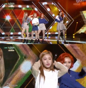 &#39;뮤직뱅크&#39; 마마무, 아쉬운 굿바이 무대  '넌 is 뭔들'