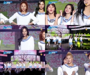 '음악중심' 트와이스, 완벽 칼군무 '오늘부터 우리는'