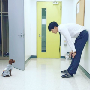 안보현, 강아지와 눈 마주치며 &#34;내 이름은 진상&#34;