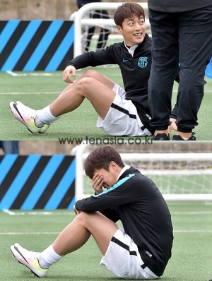 [TEN PHOTO] 윤두준, '넘어져서 민망해~'(FC MEN)