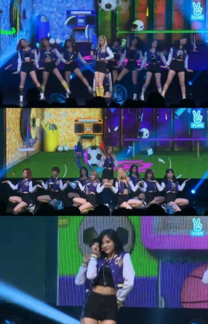 &#39;V앱&#39; 트와이스, 미니 2집 타이틀곡 &#39;치얼 업(Cheer up)&#39; 최초 공개