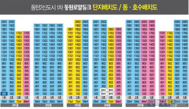 [동탄2신도시 동원로얄듀크 1차③구성]조경 면적 넓고 동간 거리 멀찍 '쾌적한 단지' 