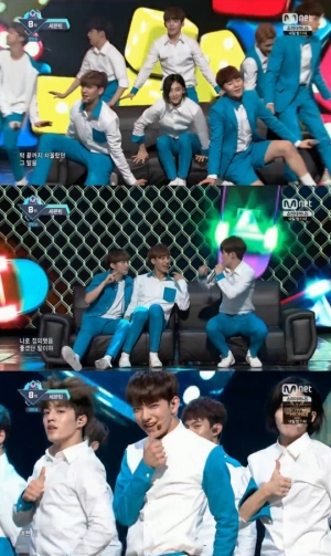 &#39;엠카&#39; 세븐틴, 여심 사로잡는 소년들의 매력 &#39;예쁘다&#39;