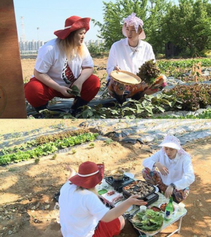 &#39;나 혼자 산다&#39; 이국주-슬리피, 유기농 고기파티 현장 &#34;감격의 첫 수확날&#34;