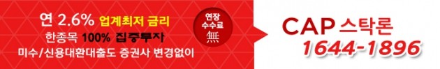 연장/중도상환 수수료 無…주식매입자금 '최장5년'까지