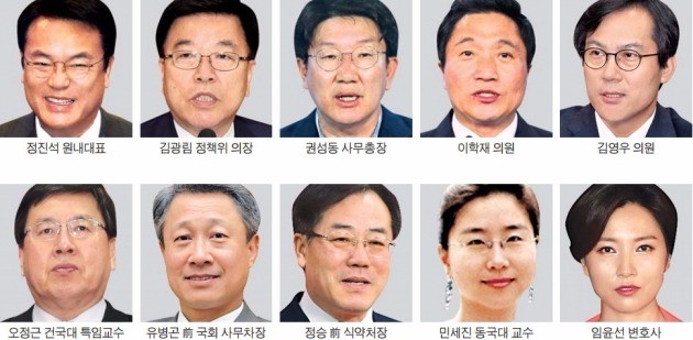 '김희옥 비대위' 출범…"당 이름 빼고 다 바꾸겠다"