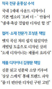 [人사이드 人터뷰] "스마트폰에 소리·컬러 입히며 '행복한 디자인' 꿈꾸죠"