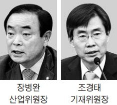 "장병완 온다!" 긴장한 산업부…"조경태 누구?" 초조한 기재부