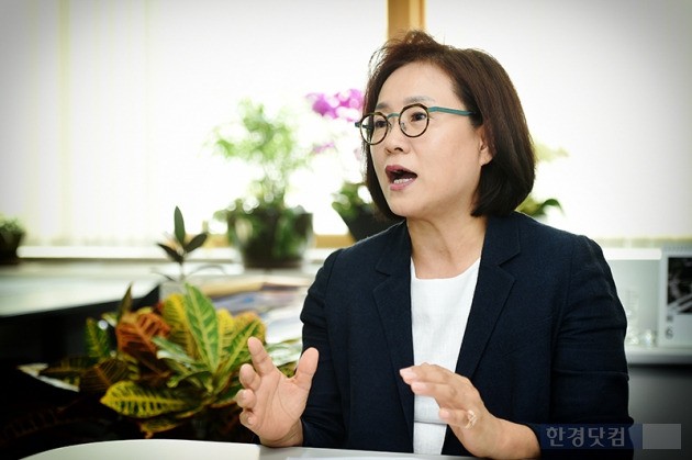 박 교수는 오는 7월31일~8월6일 대전에서 열리는 세계가정학대회 조직위원장을 맡았다. / 최혁 기자 
