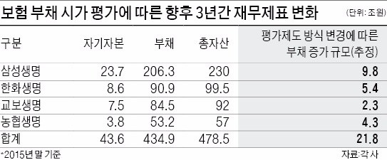 금감원, 보험부채 연내 시가평가 '초강수'…보험사 대규모 증자 '발등의 불'