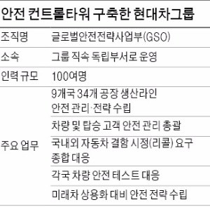 미래차 경쟁 뛰어든 현대차그룹…'글로벌 안전 컨트롤타워' 구축