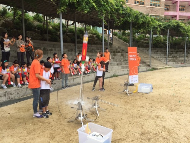 한화 여수사업장 신기초교에서 ‘찾아가는 과학교실’   