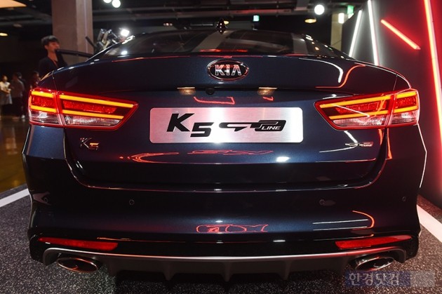 [포토] 2017 K5 GT-Line, '매력적인 뒤태'