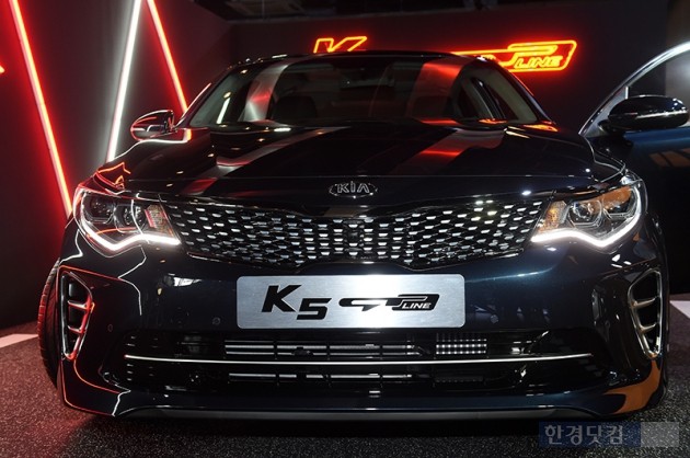 [포토] 2017 K5 GT-Line, '군더더기 없는 디자인'