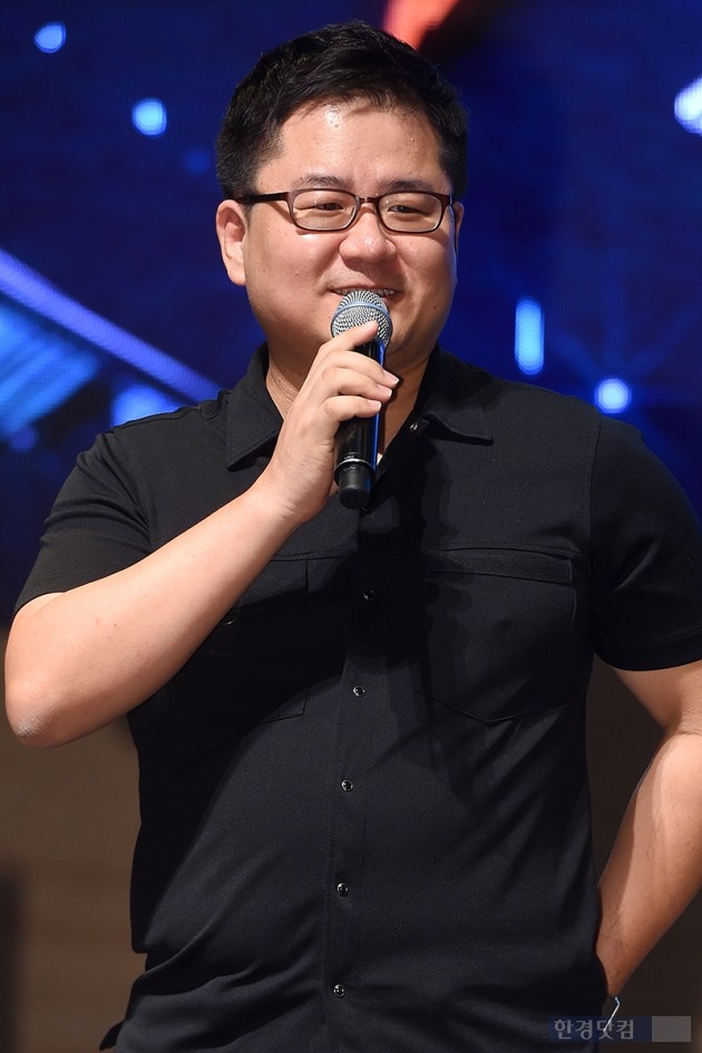 [HEI포토] 진혁 PD, '왕대륙 응원왔어요~'