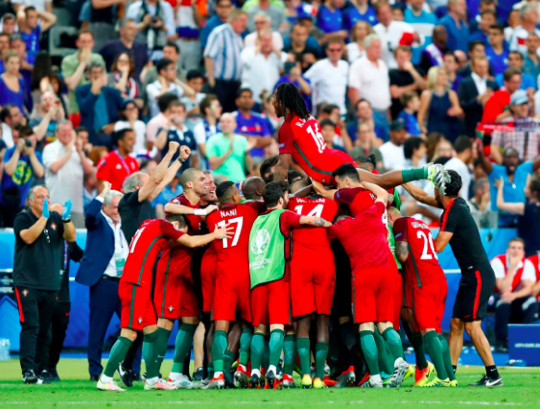 포르투갈 유로 2016 우승 (사진=유로2016 트위터)