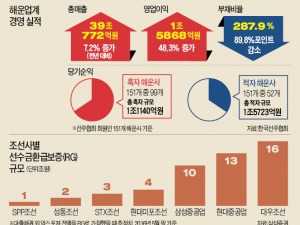  비 올 때 우산 뺏는 은행들…우량 조선·해운사도 돈줄 끊겨 '위기'