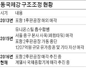 [단독 인터뷰] 장세욱 동국제강 부회장 "구조조정, 당장 아프지만…팔 하나 잘라내야 살 수 있어"