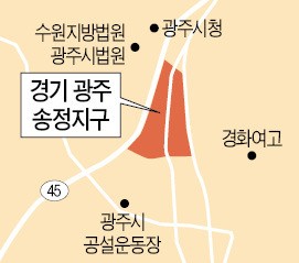 10여년 만에…경기 광주 송정지구 개발