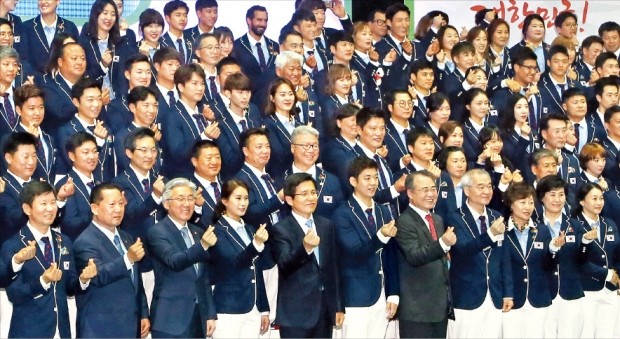 태극전사들 "리우 메달 기대하세요"