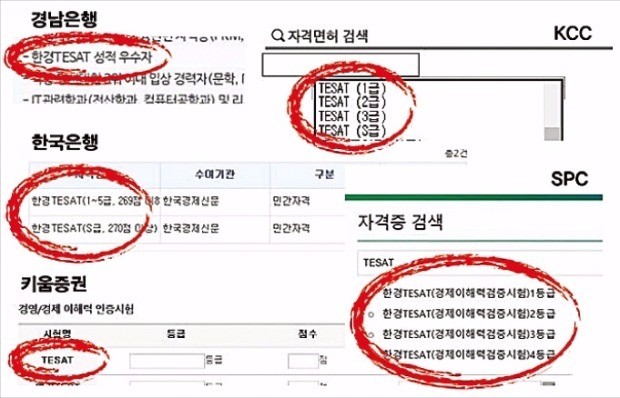 [대학·취업문 여는 한경 TESAT] "입사지원서에 테샛성적 기재하세요"
