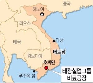 박연차의 태광실업, 안방 베트남서 종횡무진