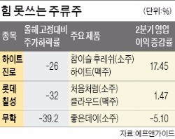 '맥주의 계절'인데…맥 못추는 주류주