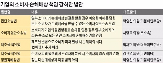 박영선 의원 '미국식 집단소송제' 법안 발의