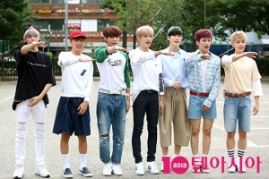 [TEN PHOTO] NCT, '박력 넘치는 인사'(뮤직뱅크 출근길)