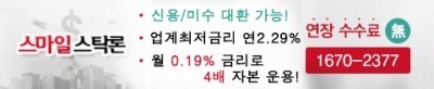 월0.1%대 최저금리 스탁론 전격출시!