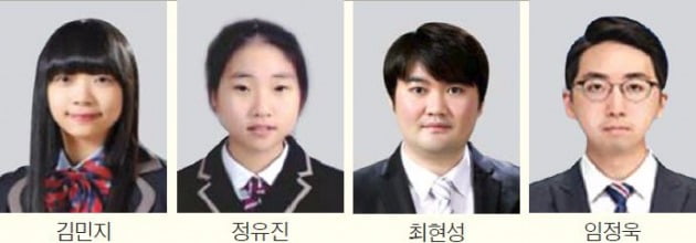 경기외고 김민지  283점으로 고교부문 수석