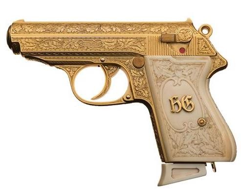 록 아일랜드 옥션이 홈페이지에서 공개한 괴링의 황금총