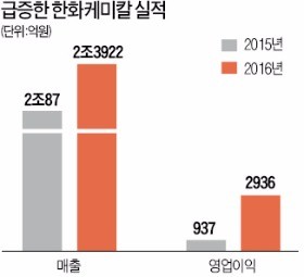 한화케미칼, 2분기 사상 최대 실적