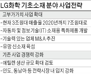 LG화학, 공급과잉에 선제 대응…고부가 제품 5년내 2배로 늘린다