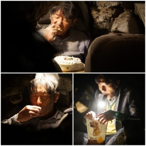 &#39;터널&#39; 하정우, 1인 재난극 장인의 탄생… 먹방의 신세계