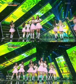 &#39;뮤직뱅크&#39; 오마이걸, 상큼+발랄 매력 발산 &#39;내 얘길 들어봐&#39;