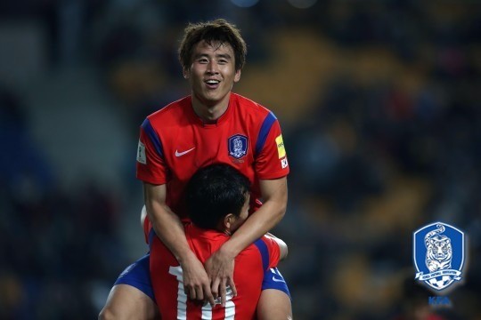 한국과 중국의 월드컵예선 선발 출전이 유력한 구자철. 대한축구협회 제공