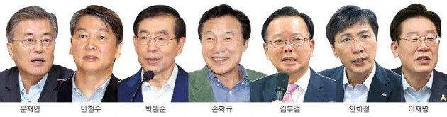 여권 '7룡' vs 야권 '7룡'…불붙는 대권경쟁