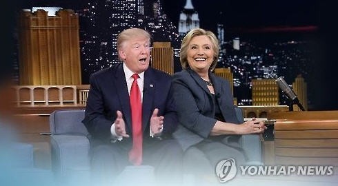 美대선 첫 토론 사흘앞…"힐러리 우세하나 TV달인은 트럼프"