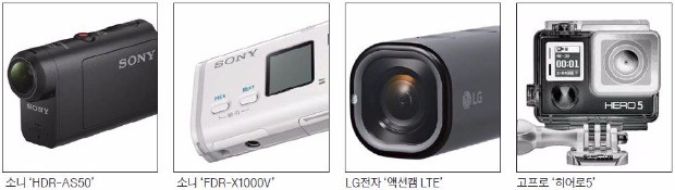 [통신·디지털기기] 액션캠의 진화…고화질 야간촬영에  라이브 방송까지 '척척'