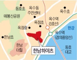 한강변 한남하이츠, 20층 839가구 재건축