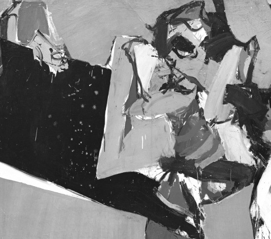 서울 소격동 국제갤러리에 전시된 최욱경 화백의 1966년 작 ‘화난 여인’. 국제갤러리 제공