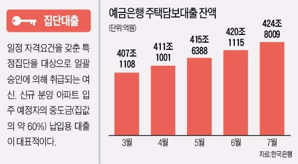 집단대출 심사 강화에 은행권 '난감'