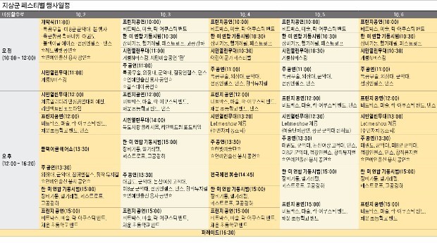 [2016 지상군 페스티벌] 이승기·동방신기·슈주·걸스데이·레드벨벳…스타 '총출동'