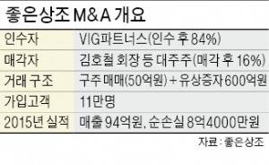 VIG파트너스, 좋은상조 인수