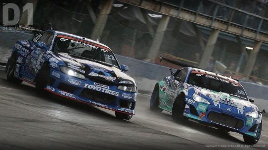 일본 D1GP에 참가한 차량들. 사진=D1GP 공식 홈페이지